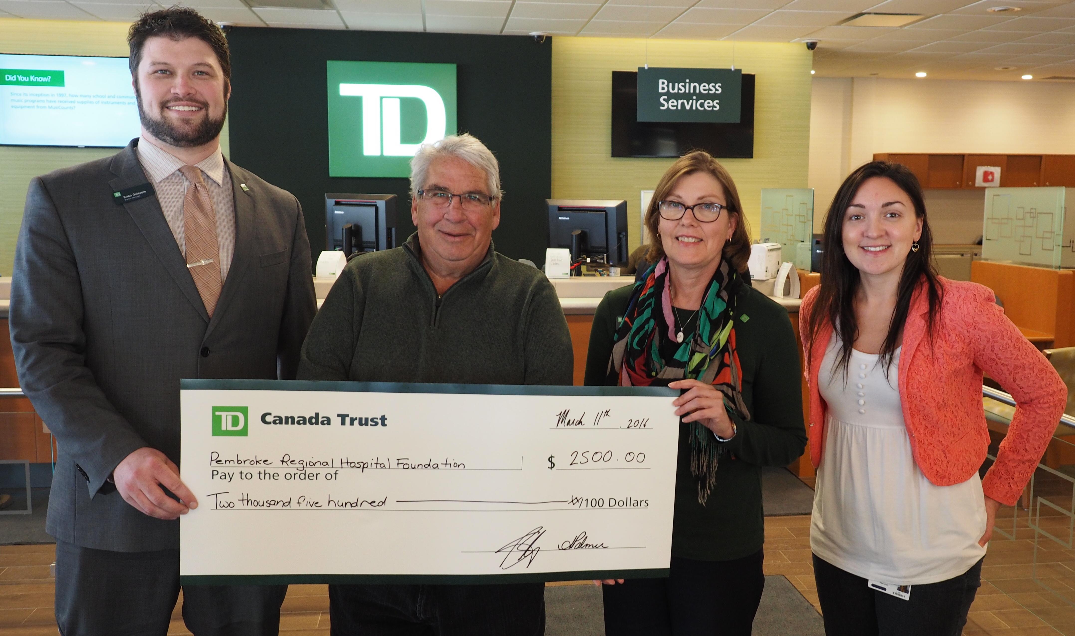Read more about the article TD Bank and Valentine’s Dance Helping Equip Excellence