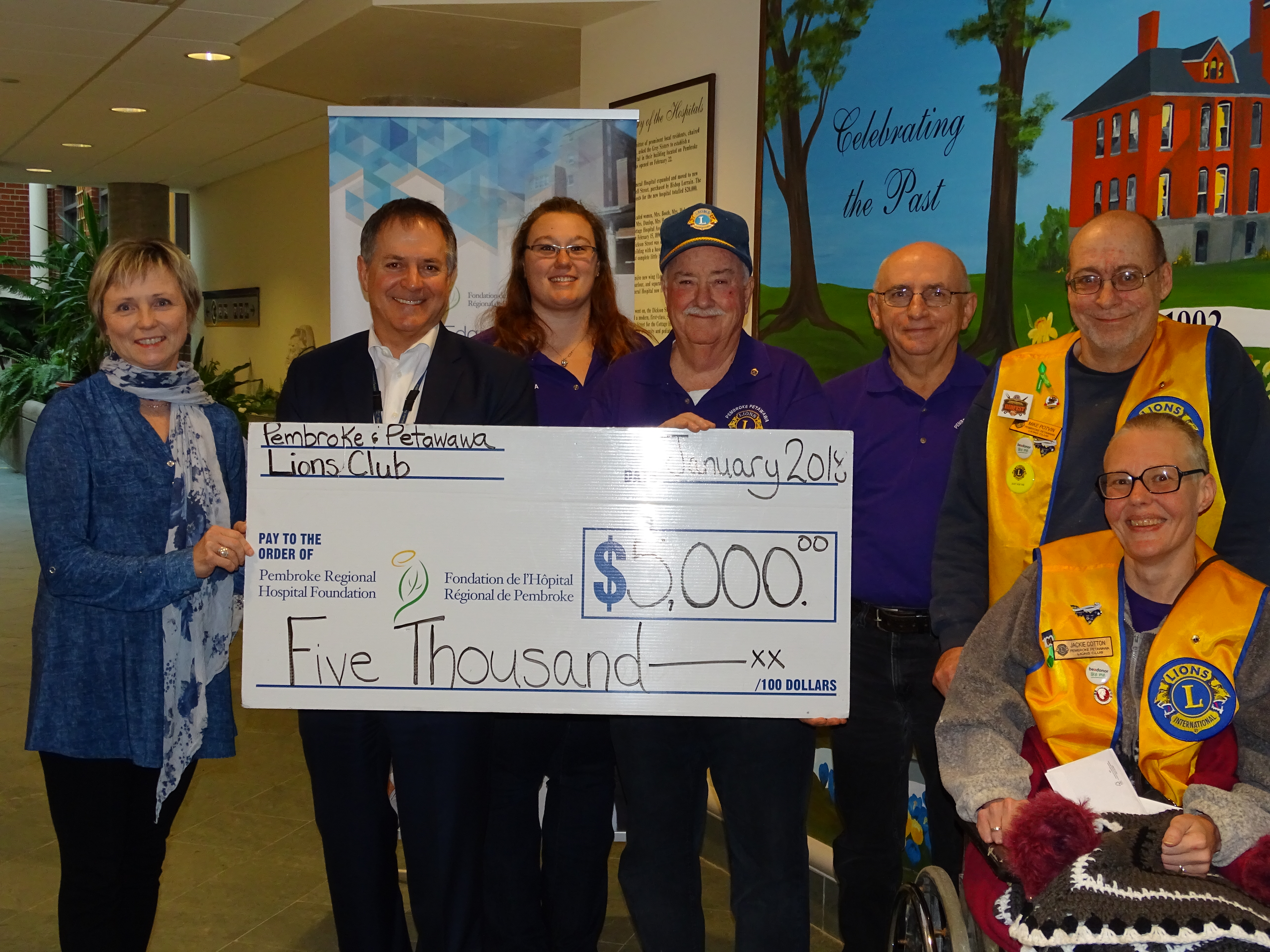 You are currently viewing Lion’s Club Donates $5,000 to Community Health