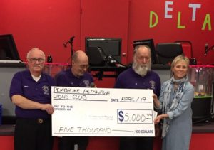 Read more about the article Lions Club Gifts $5,000 to Cutting Edge Campaign