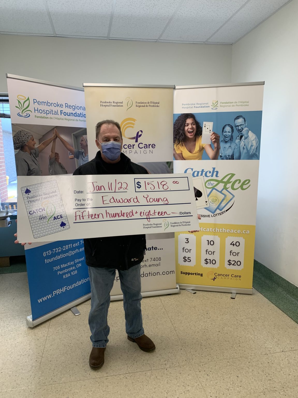 Ace Week Events Catch the Ace Week #13 Winner Announcement - Pembroke Regional Hospital ...