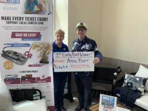 The Pembroke Regional Hospital Foundation’s Spring Lotto for Local Cancer Care Announces First Early Bird Draw Winner!