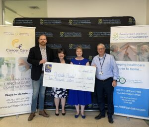 RBC Donates $10,000 to the Pembroke Regional Hospital Foundation’s  Cancer Care Campaign!