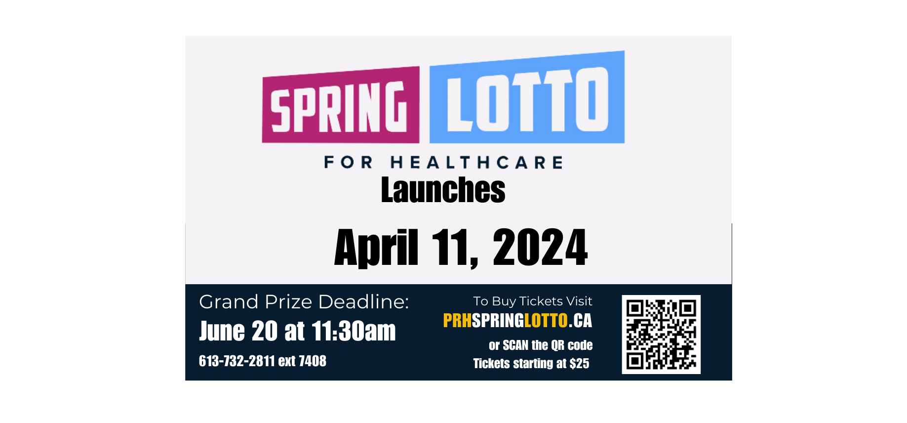 Spring Lotto for Healthcare