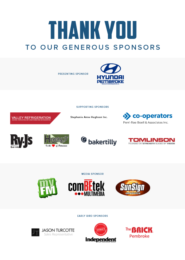 PRHF Auto Lotto Sponsors