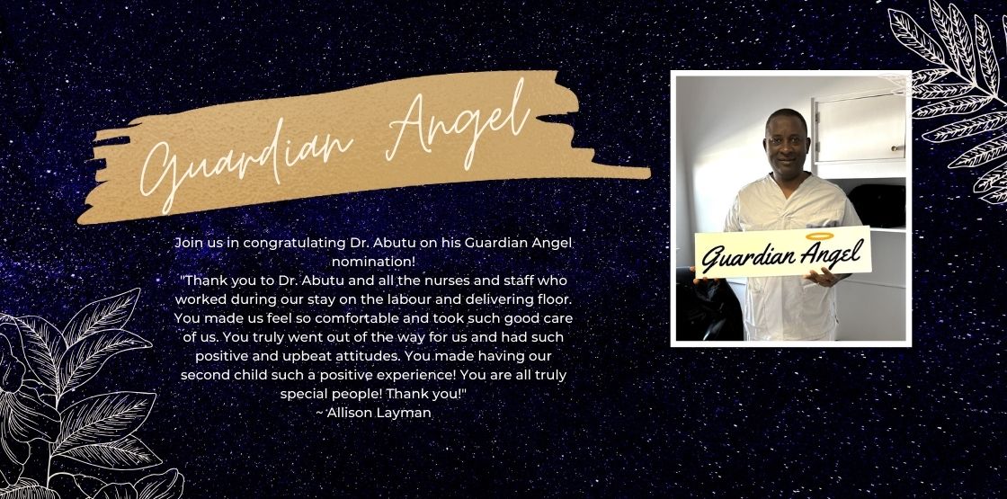 Read more about the article Dr. Abutu: Guardian Angel